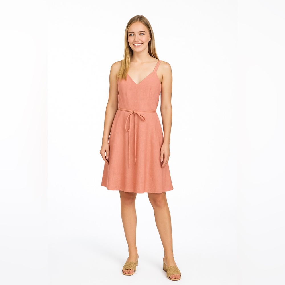 Ann Taylor  Light Pink Strappy Mini Dress